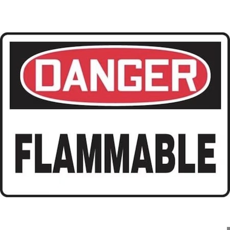Accuform OSHA DANGER SAFETY SIGN FLAMMABLE FRMCHL069XT FRMCHL069XT